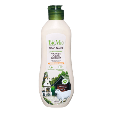 Чистящий крем/средство для кухни 500 мл "Bio-kitchen cleaner" апельсин