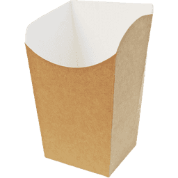 Упаковка бумажная для картофеля фри, попкорна, снеков 480 мл ECO SNACK CUP M 72*72*110 мм, КРАФТ Упаковка бумажная для картофеля фри, попкорна, снеков 480 мл ECO SNACK CUP M 72*72*110 мм, КРАФТ