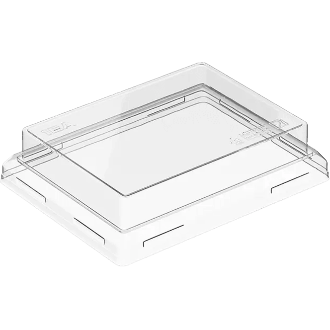 Крышка для салатника 800 мл 120*200 мм OneClick Lid прозрачная, Купольная Крышка для салатника 800 мл 120*200 мм OneClick Lid прозрачная, Купольная