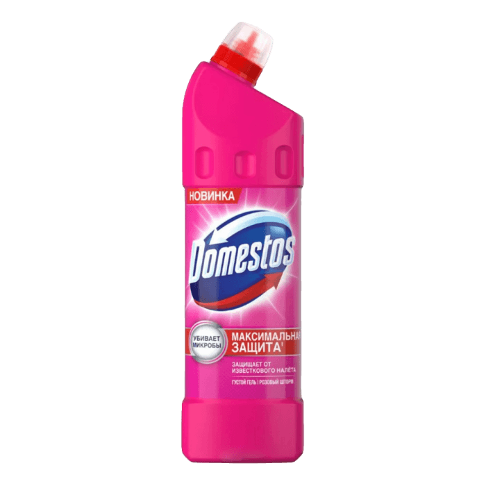 Чистящее средство 1 л "Domestos", Розовый шторм Чистящее средство 1 л "Domestos", Розовый шторм
